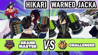 2XKO ▰ Hikari (Vi / Ahri) vs Warned Jacka (Vi / Warwick) ▰ High Level Gameplay