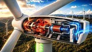 ✅How Wind Turbines Actually Turn Wind Into Electricity ⚡