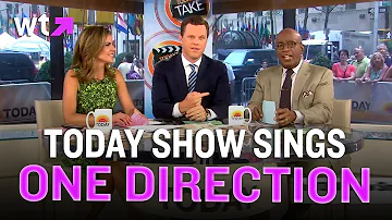 Today Show Stars Sing "Best Song Ever" by One Direction | What's Trending Now