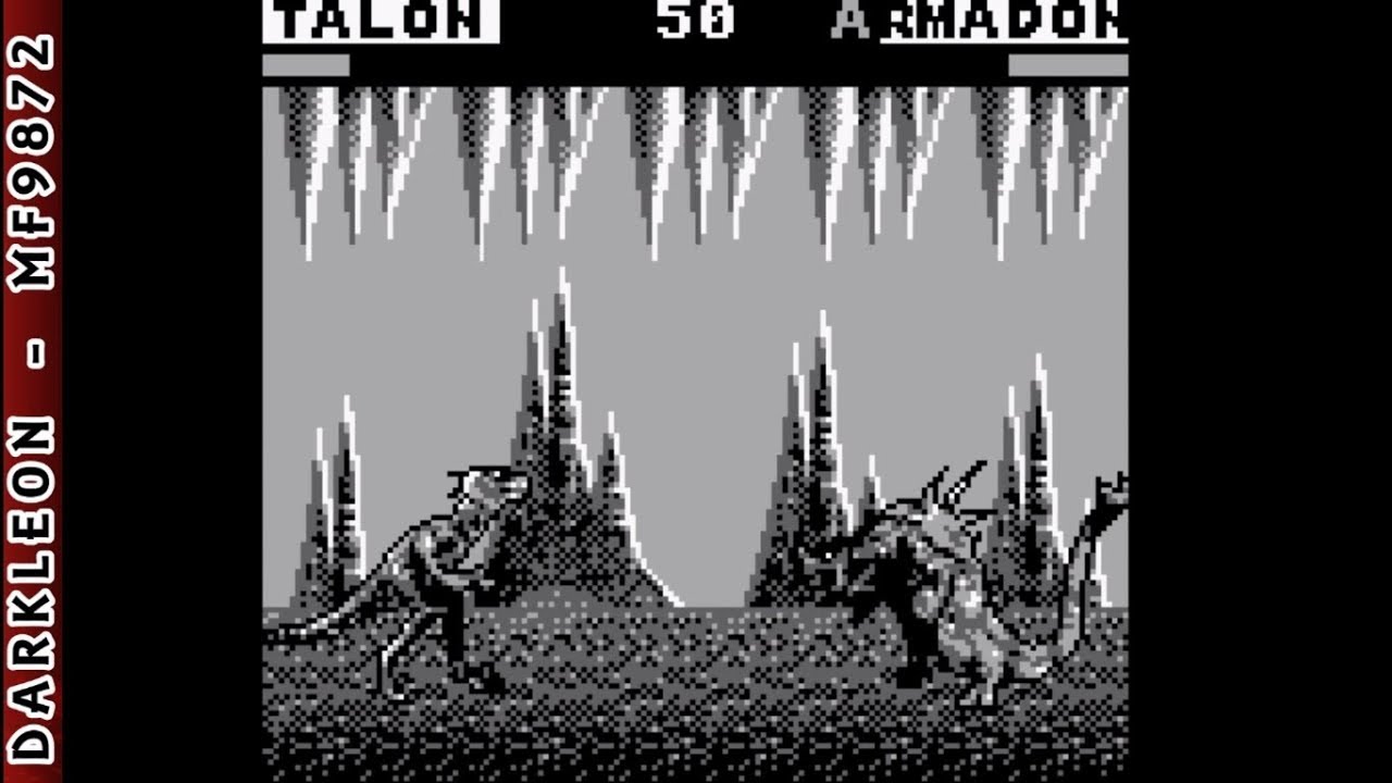 Gameboy Color Primal Rage Game Boy - Primal Rage © 1995 Time Warner Interactive - Gameplay - YouTube