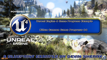 UE4 Kitten Cannon Clone Progress 04 | A Blueprint Example by Devin Sherry