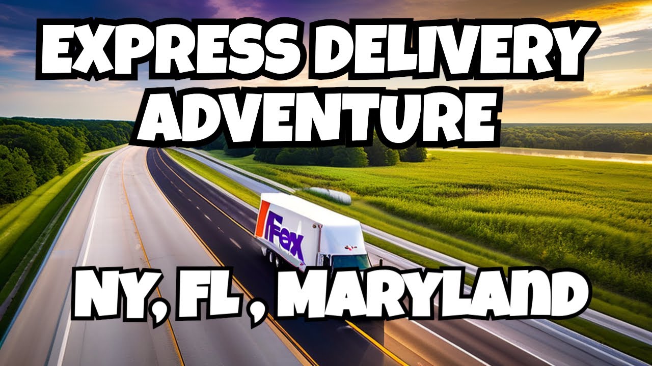 Fedex custom critical adventure ny to florida to maryland youtube