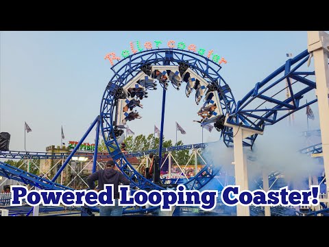 Looping Roller Coaster (Troisne) - 4K On-Ride POV | 🇫🇷 Beau Land Park