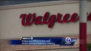 Police use GPS to track stolen cash