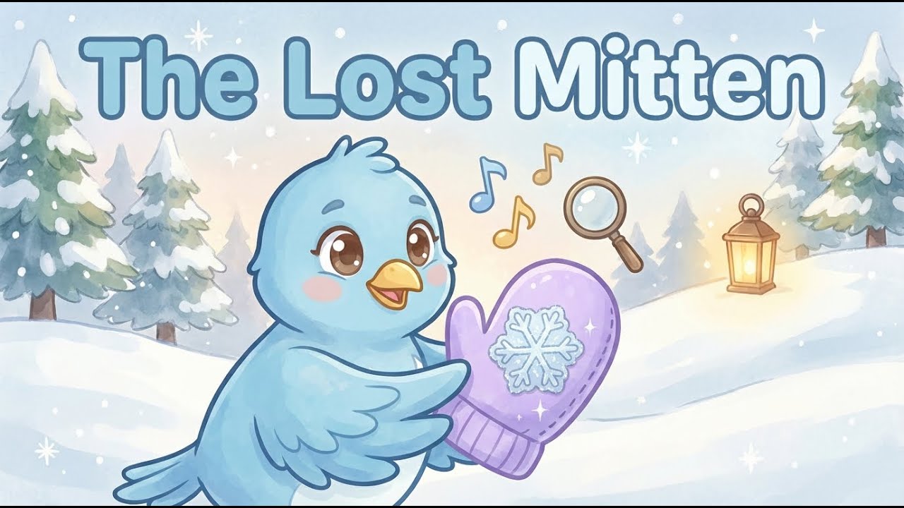 Breezy Blue and the Lost Mitten ❄️🧤 | A Cozy Winter Story Song for Kids | PopSoar