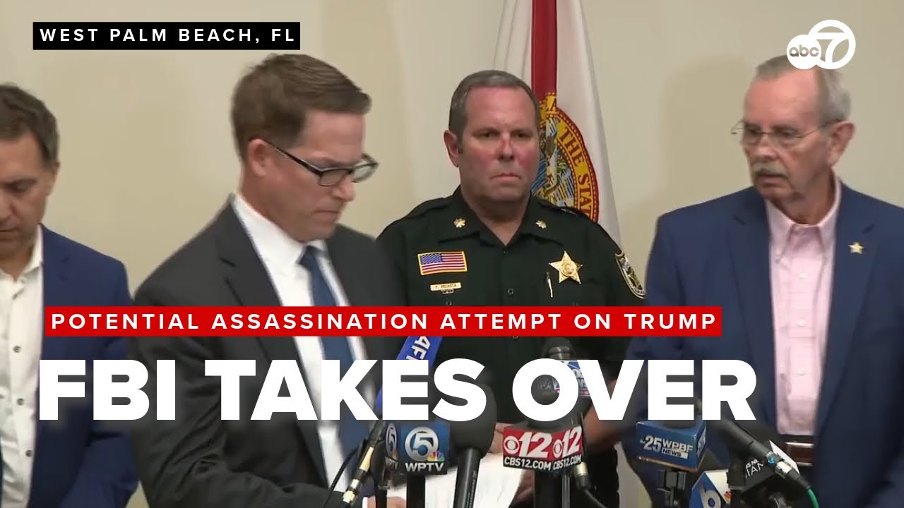 FBI investigating a potential assassination attempt on Trump - YouTube