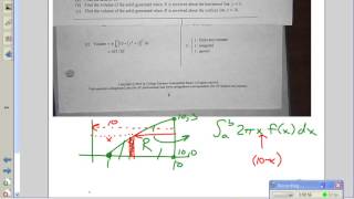 2004 AP Calc Free Response #1 Alternate Method Letter c -- Juda math