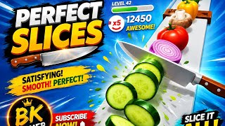 perfect slices 🍎🍉🔪 waching Live gameplay #shortlive