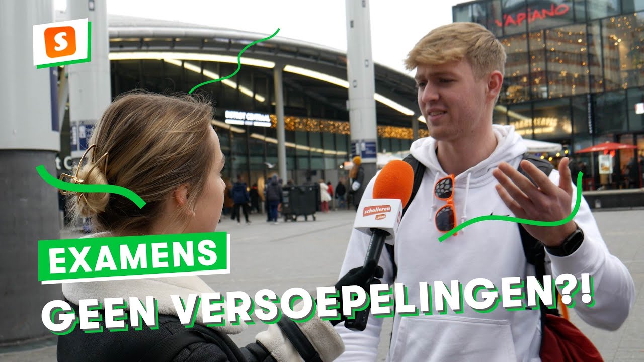 'Ja, da's balen voor ze!' - Wat vinden scholieren over de eindexamens