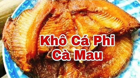 Cách Làm Khô Cá Phi Cà Mau - Cực Kỳ Đơn Giản |Thảo Phan Vlog