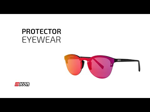 SCICON PROTECTOR DEMI GLOSS SUNGLASSES (RED MULTIMIRROR LENS) video