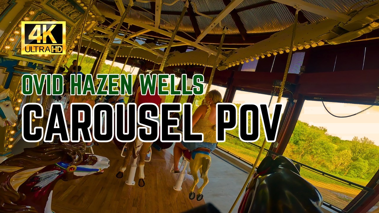 [4K POV] Ovid Hazen Wells Carousel - YouTube