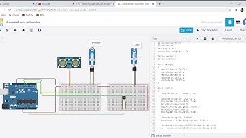 Project 2 : Dev. of Smart Appartment Window & Door System using LDR Sensor & Servo