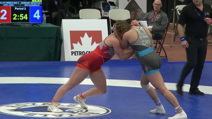 2019 Sr CAN Championship WW76 Erica Wiebe (Calgary) vs Justine Distasio (BMWC) Match 2