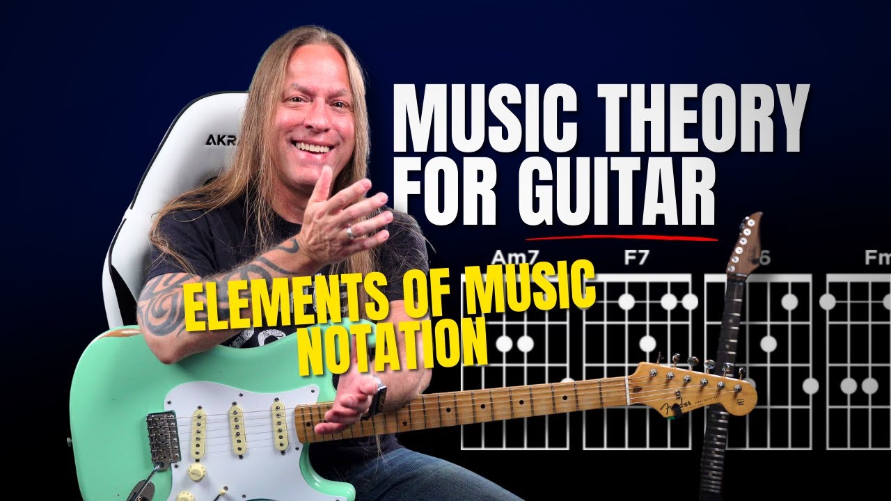 Music Theory for Guitar – Module 2: Elements of Music Notation - YouTube
