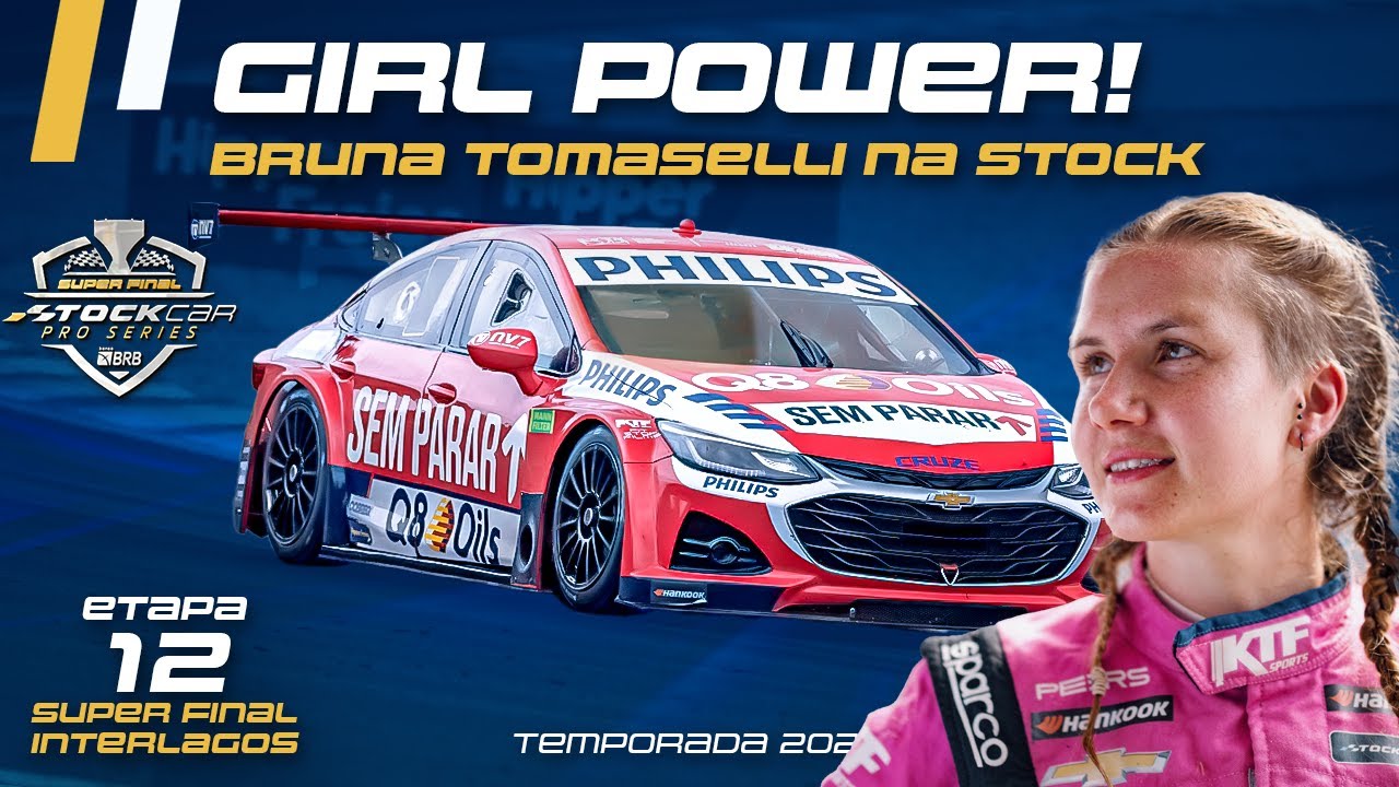 STOCK CAR 2024 | TEM MULHER NO GRID! BRUNA TOMASELLI ESTREIA EM