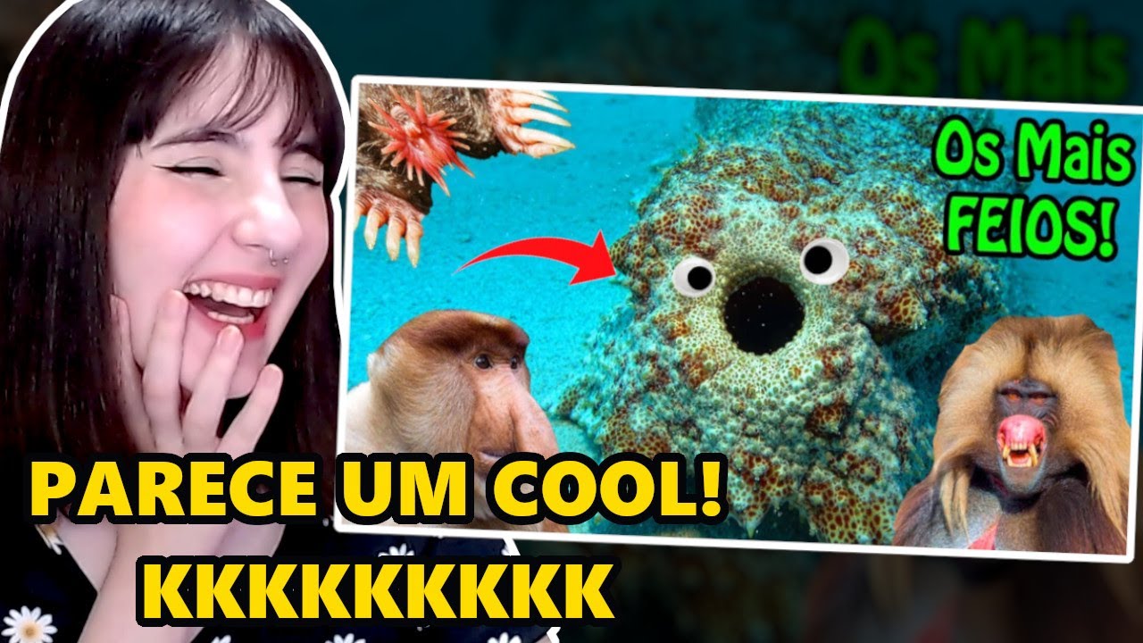 Os Bichos mais Estranhos e Bizarros do Mundo! Só Bicho FEIO! React Fala de Tudo