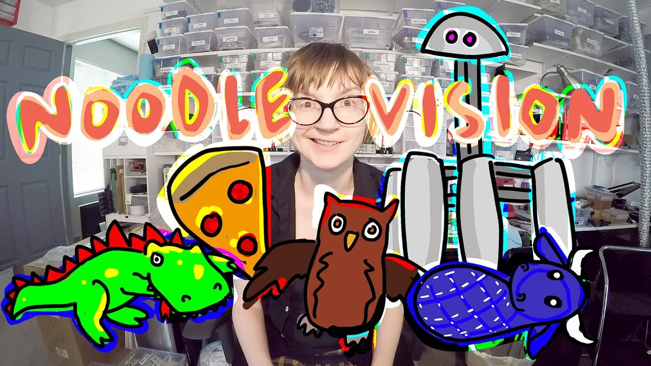 Teaching NoodleFeet to See and Recognize