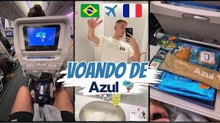 Testando o Voo Internacional da Azul - Como é o Serviço Voando para a Europa? 🇫🇷