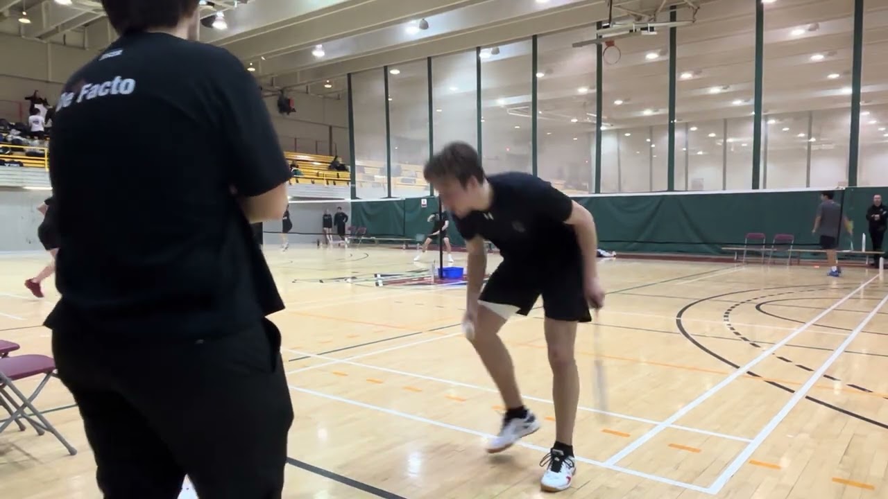 Brooks Liu vs Thomas Lefebvre - MS Qualifying round - Canadian University College Championships 2025