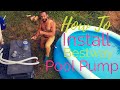 How To Install Bestway Pool Pump