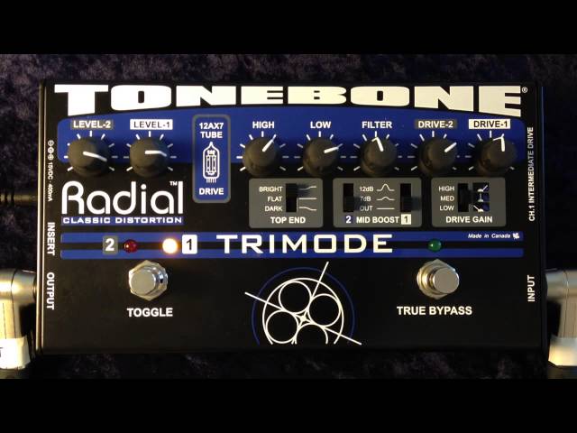 Radial Tonebone Trimode Demo