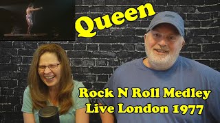 Reaction to Queen "Rock and Roll Medley" Live in London 1977