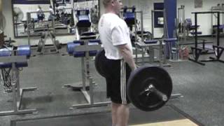 Hang Clean Side View