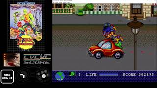 HIGHSCORE - Toxic Crusaders - Megadrive 34167pts (Hard)