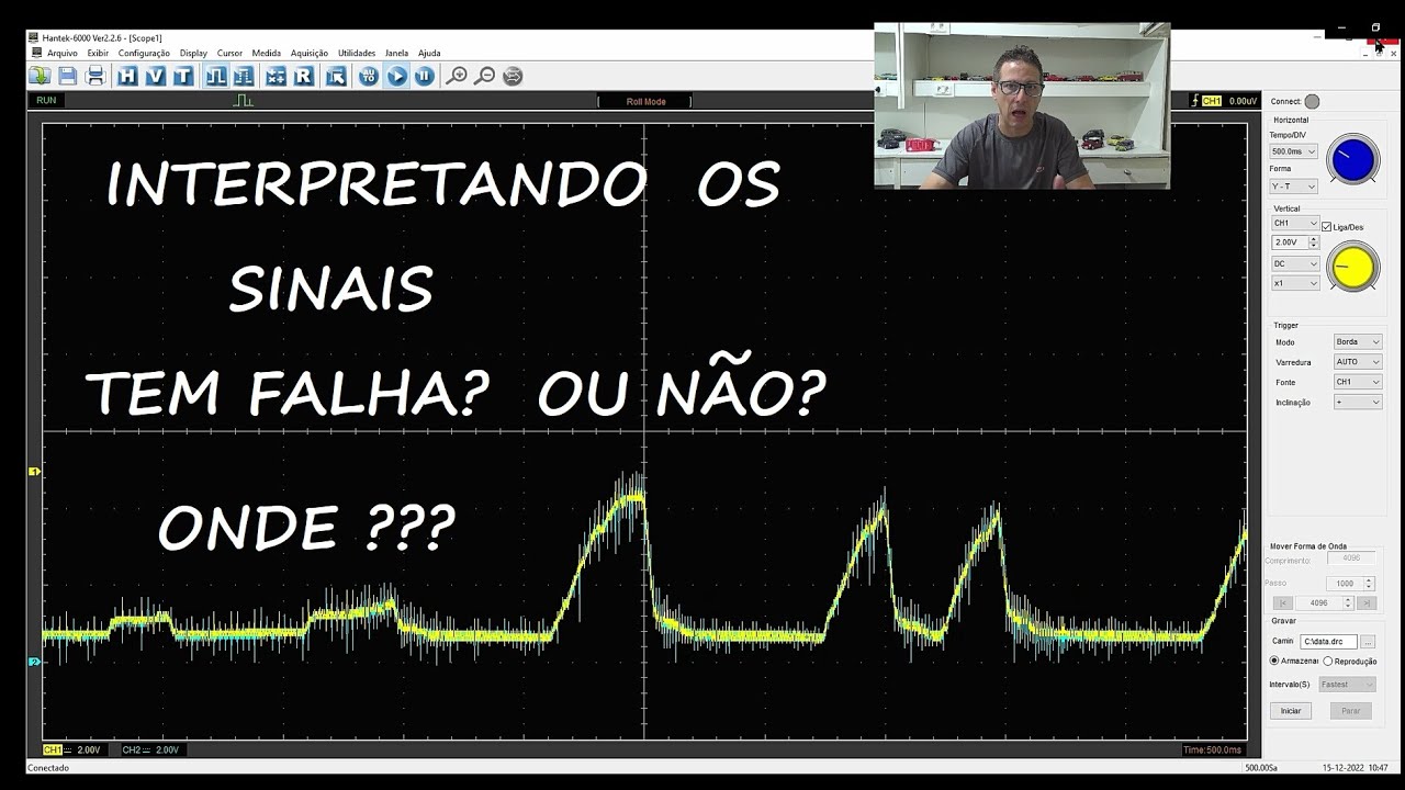 Osciloscopio Aula 2 - Como avaliar o sinal do TBI. Tem falha?