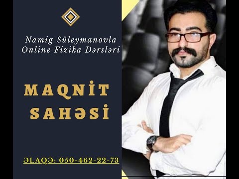 Maqnit sahəsi.Maqnit induksiyası (Namig Süleymanovla Online Fizika)