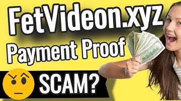 FetVideon.Xyz PAYMENT PROOF? SCAM OR LEGIT? FET Videon make money online by watching youtube videos