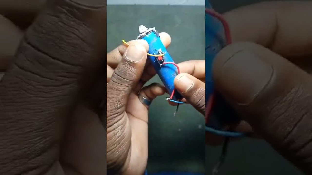 Samar Experiment Pocket torch | मिनी Torch कैसे बनाये? 