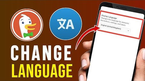 How to change Display Language in Duckduckgo for Beginners (2025) || Tech Insights