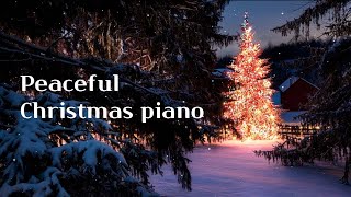 Relaxing Christmas Carol Music   8 Hours   Quiet and Comfortable Instrumental Music   Cozy and Calm