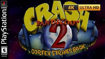 Crash Bandicoot N 2 Cortex Strikes Back (PS1) - 4K 60FPS | Gameplay - Part 8