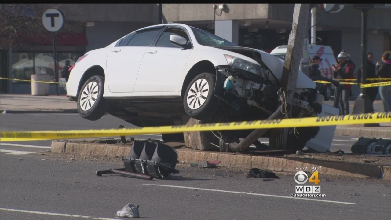 2 Teens Seriously Hurt After They're Struck By Car In Roxbury - YouTube