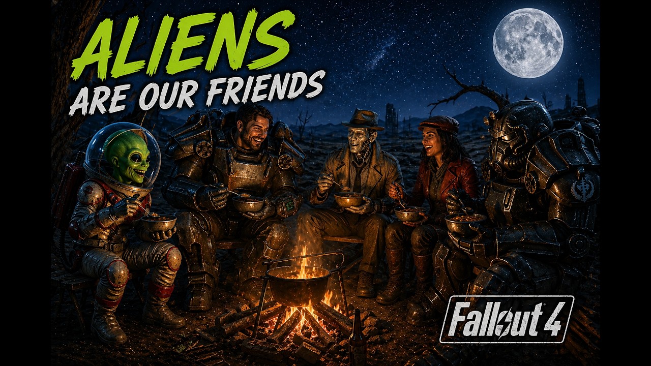 Fallout Aniens Where to find Aliens in Fallout 4?👽 - YouTube