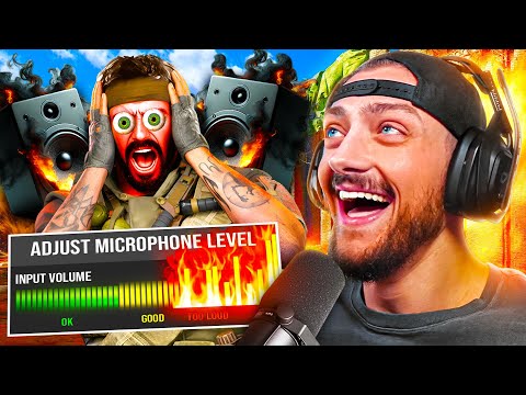 Trolling Randoms With The LOUDEST MIC In The World