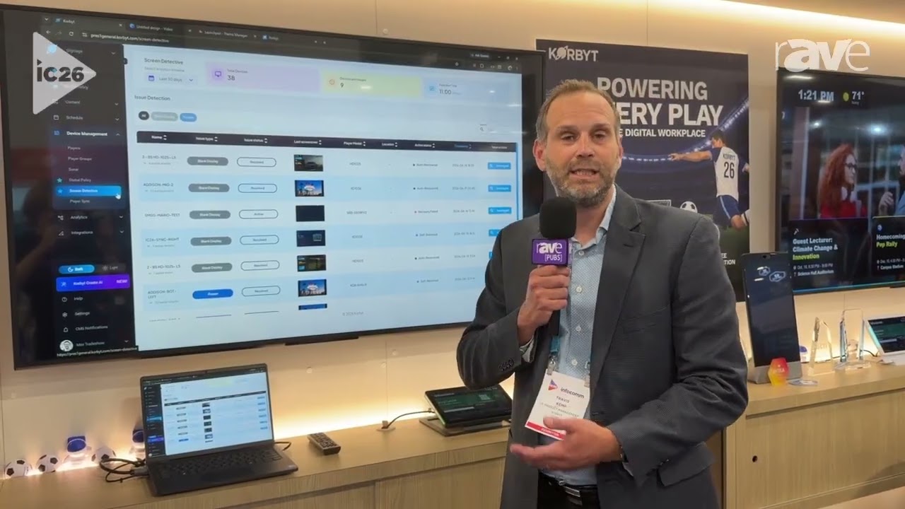 InfoComm 2026: Korbyt Introduces New Navigation Menu
