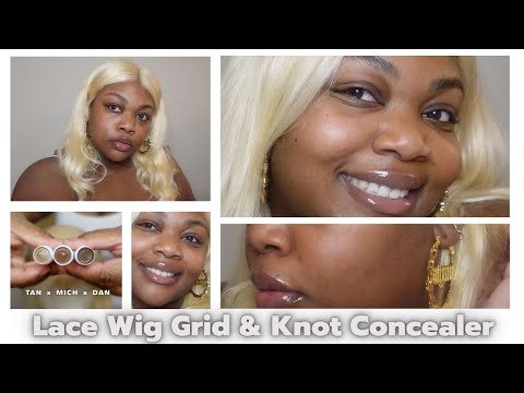 🤔PERFECT LINE SWISS or EBIN KNOT CONCEALER Fake Scalp Lace Wig  Install 