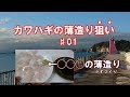 「カワハギを釣って、薄造りを作りたい！-01」葉山港