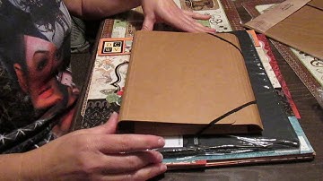 Scrapbooking Tim Holtz small folio tutorial series proposal to vote for.