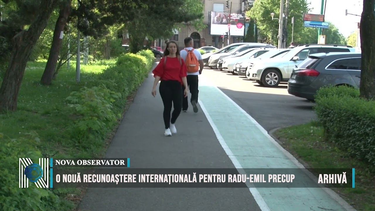 O nouă recunoaștere internațională pentru Radu-Emil Precup O nouă recunoaștere internațională pentru Radu-Emil Precup