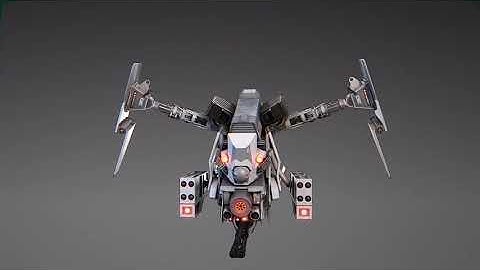 Scifi Drone Turntable