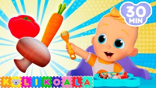 Vegetables Song 🥦🥬️🥕 and more Nursery Rhymes | KOLI KOALA | Kids Songs