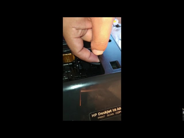 Como instalar Sistema de Tinta Continua en HP 3545 - YouTube