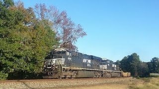 NS 237 coming around the curve in Woodward