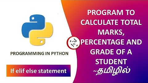 Python program to calculate total marks, percentage and grade of a student #Python_Practical_Code