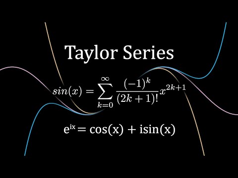 What is Taylor Series and why does it explain e to the i pi?